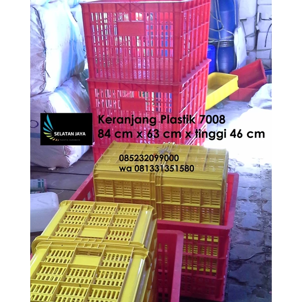 crates industrial plastic basket no.G008