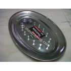 Makapal 555 Stainless Oval Tray Size 26 Cm 2