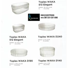 Waka brand pastries plastic jar 1