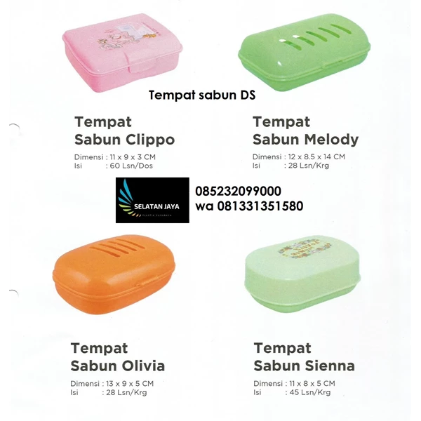 DS plastic soap dish