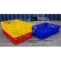 Industrial plastic crates basket B002 Top hole