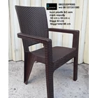 8r3 arm woven plastic chair Napolly brand 1