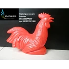 Ikimura brand chicken-shaped plastic jar 1