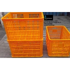 Yellow plastic basket for the TOP brand B008 crates industry 1