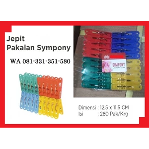 Jepitan Baju Plastik Symphony DS 