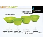 Golden sunkist brand green plastic bowl 1
