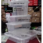 kotak makan plastik transparant thinwall 1000 ml 1