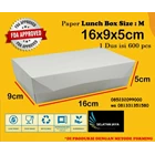 Medium size Paper Lunch Box 1