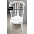 Skyeplast white plastic chairs 1