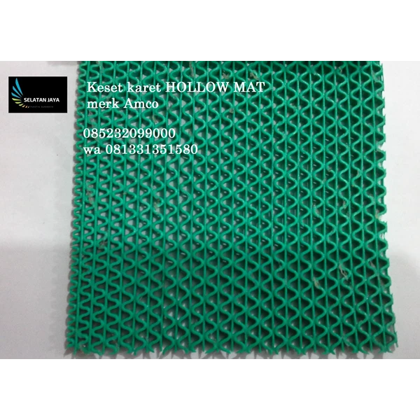 AMCO brand green Hollow hole rubber mat