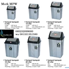 42 liter MPW plastic trash can 1