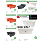 Lucky Star brand rectangular plastic pot 1