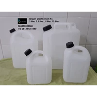 Jerigen Plastik Air KS 10 liter lengkap surabaya