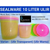 10 liter Sealware plastic jar with Seal brand screw