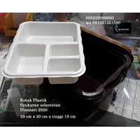 Kotak Makan Plastik Model Sekat Samir Diansari 2820