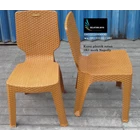 Napolly brand 2R3 teak rattan plastic chair 1