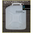 AG brand plastic jerry can 10 liters 1